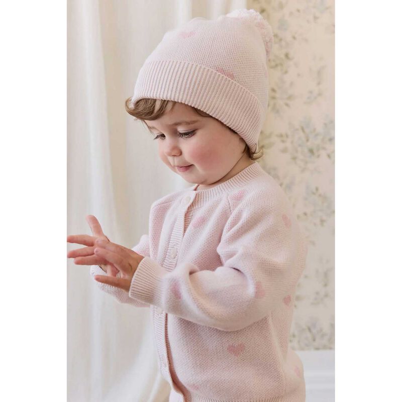 Jamie Kay Kate Cardigan Kate Heart Jacquard 0-2Y image number 1